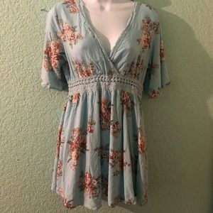 Adam Levine floral dress size large